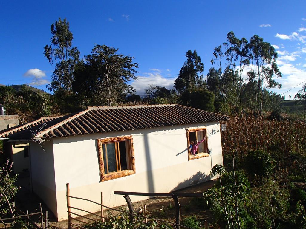 Gasthaus Loma Wasi Alojamiento Rural Indigena En Cotacachi Zimmer foto