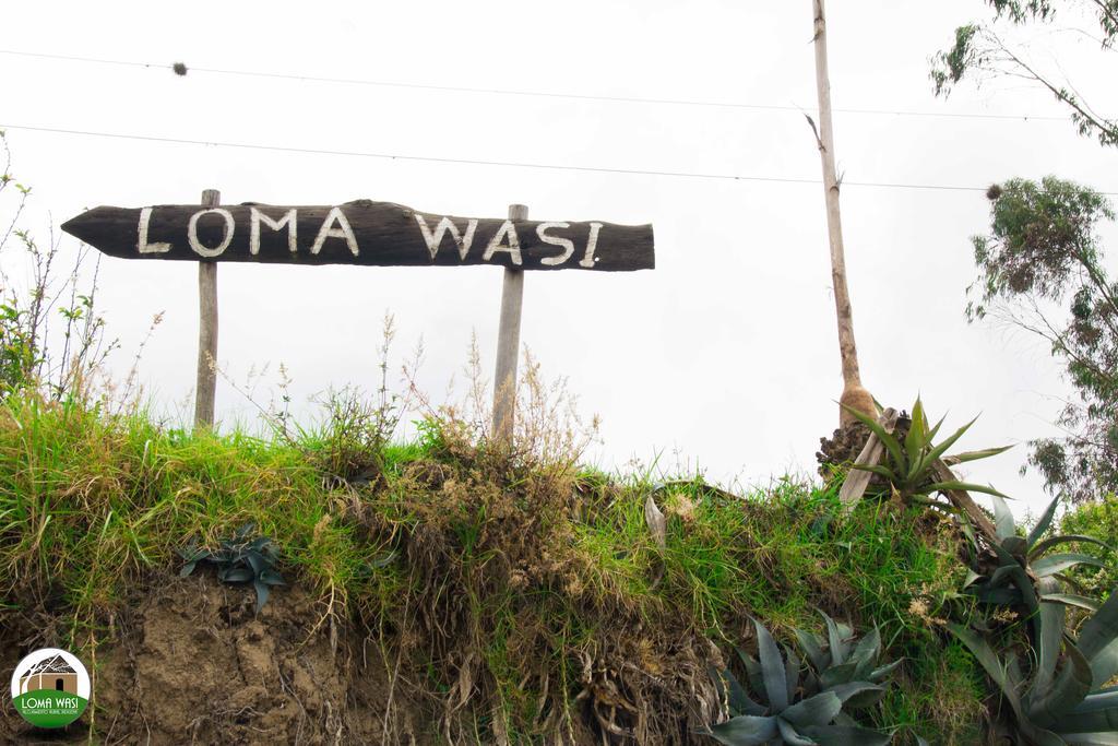 Gasthaus Loma Wasi Alojamiento Rural Indigena En Cotacachi Exterior foto